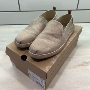 TOMS Deconstructed Alpargata Flat size 8.5